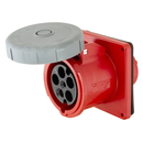 HBL5100R7W - Hubbell 100A 277/480V 4-Pole 5-Wire Watertight IEC Pin and Sleeve Receptacle - Essential Electric Supply