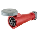 HBL516C1W - Hubbell 16A 220/380V 4P5W IEC Pin & Sleeve Connector, Barge Overfill Vapor Control, Spring-Loaded Cap, UL/CSA Certified - Essential Electric Supply
