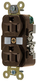 HBL5262 Hubbell Industrial Grade Straight Blade Duplex Receptacle 15A 125V 2-Pole 3-Wire Grounding - Essential Electric Supply