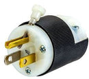 HBL5280C Hubbell Insulgrip 15A Male Anchor Plug Straight Blade 125V 2-Pole 3-Wire NEMA 5-15 - Essential Electric Supply