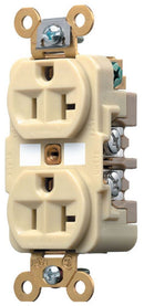 HBL5362I Hubbell Duplex Receptacle Electrical Device 20A 125V NEMA 5-20R - Essential Electric Supply