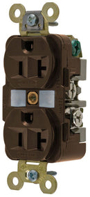 HBL5362 Hubbell Straight Blade Receptacle Duplex Industrial Grade 20A 125V 5-20R - Essential Electric Supply