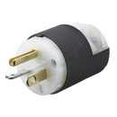 HBL5366C - Hubbell 20A 125V 2-Pole 3-Wire Grounding Plug NEMA 5-20P Insulgrip Industrial/Commercial Grade - Essential Electric Supply