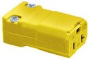 HBL5369VY Hubbell Valise Female Connector Body Straight Blade Device 20A 125V 2-Pole 3-Wire - Essential Electric Supply
