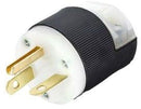 HBL5466C Hubbell Insulgrip Straight Blade Plug 20A 250V NEMA 6-20P Heavy Duty - Essential Electric Supply