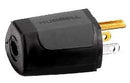 HBL5569EBK Hubbell Valise Straight Blade Device Female Connector 15A 125V 2-Pole 3-Wire - Essential Electric Supply