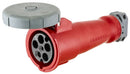 HBL560C7W Hubbell Industrial IEC Connector 60A 3-Phase 277/480V 4-Pole 5-Wire Watertight - Essential Electric Supply
