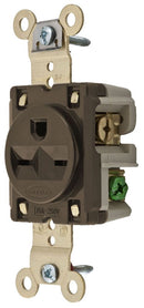 HBL5661 Hubbell Specification Grade Electrical Receptacle 15A 250V 2-Pole 3-Wire NEMA 6-15R Industrial - Essential Electric Supply