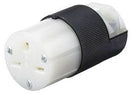 HBL5669C Hubbell Insulgrip Straight Blade Female Connector Heavy Duty 15A 250V NEMA 6-15R - Essential Electric Supply