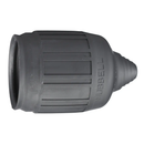 HBL6035 - Hubbell Weatherproof Boot for 20/30A 4/5-Wire Twist-Lock Devices, Black, Thermoplastic Elastomer - Essential Electric Supply