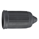 HBL6036 - Hubbell Weatherproof Boot for 20/30A 4/5-Wire Twist-Lock Connectors, Elastomer, Black, -40 to 75°C - Essential Electric Supply