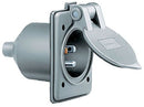 HBL61CM64 Hubbell Straight Blade Male Inlet Plug 15A 125V 2-Pole 3-Wire Grounding Marine-Grade - Essential Electric Supply