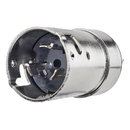 HBL63CM65 - Hubbell 50A 125/250V 3-Pole 4-Wire Locking Marine Grade Male Plug Non-NEMA Galvanized - Essential Electric Supply