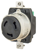 HBL63CM69 Hubbell Marine Grade Locking Receptacle Twist-LockÂ® 50A 125/250V 3-Pole 4-Wire - Essential Electric Supply