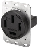 HBL7301A Hubbell Straight Blade Device Receptacle 60A 3 Phase 120/208V 4-Pole 4-Wire Industrial-Grade - Essential Electric Supply