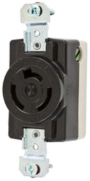 HBL7310BG Hubbell Twist-Lock Flush Receptacle 20A 3-Phase Delta 250V AC 3-Pole 4-Wire Grounding - Essential Electric Supply