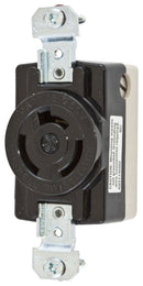 HBL7310B Hubbell Twist-LockÂ® Receptacle Industrial 20A 125/250V 3-Pole - Essential Electric Supply