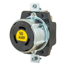 HBL7379 - Hubbell 50A 250V DC/600V AC 3-Pole 4-Wire Grounding Non-NEMA Twist-Lock Phenolic Receptacle - Essential Electric Supply