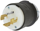 HBL7411GCB Hubbell InsulgripÂ® Plug Twist-LockÂ® Industrial Male 20A 3-Phase 250V 3-Pole 4-Wire Grounding - Essential Electric Supply
