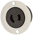 HBL7468 Hubbell Midget Twist-Lock Industrial Locking Receptacle 15A 125V 2-Pole Flanged - Essential Electric Supply