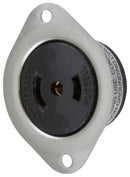 HBL7487 Hubbell Twist-LockÂ® Receptacle 15A 125/250V 3-Pole Flanged - Essential Electric Supply
