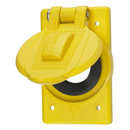 Hubbell HBL74CM23WO - Molded Cord Cap 30A 600V Straight Blade - Essential Electric Supply