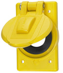 HBL74CM23WO Hubbell Weatherproof Cover Wallplate 1-Gang Polycarbonate Twist-LockÂ® FS/FD Box - Essential Electric Supply