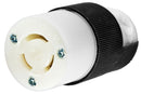 HBL7565C Hubbell Twist-LockÂ® Industrial Connector 3-Pole 3-Wire 10A 250V / 15A 125V Female Body - Essential Electric Supply