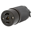HBL7593 - Hubbell 15A 125V 2-Pole 3-Wire NEMA ML-2R Midget Twist-Lock Connector Body - Essential Electric Supply