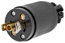 HBL7594 Hubbell Twist-LockÂ® Industrial Male Plug 15A 125V 2-Pole 3-Wire NEMA ML-2P - Essential Electric Supply