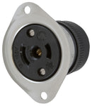 HBL7598 Hubbell Twist-LockÂ® Industrial Receptacle 15A 125V 2-Pole 3-Wire - Essential Electric Supply