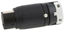 HBL7764C Hubbell Insulgrip Connector 50A 250V DC/600V AC 3-Pole 4-Wire Twist-Lock - Essential Electric Supply