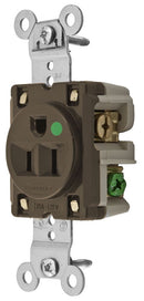 HBL8210 Hubbell Specification Grade Single Receptacle 15A 125V Hospital-Grade 2-Pole 3-Wire Grounding - Essential Electric Supply