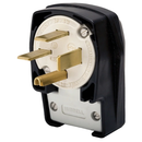 HBL8452C - Hubbell 50A 250V 3-Pole 4-Wire Straight Blade Plug NEMA 15-50P Industrial Grade - Essential Electric Supply
