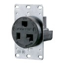 HBL9308 - Hubbell 30A 125V 2-Pole 3-Wire Grounding Heavy Duty Receptacle 5-30R Black - Essential Electric Supply