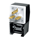 HBL9331 - Hubbell 30A 250V 2-Pole 3-Wire NEMA 6-30P Angled Straight Blade Plug - Essential Electric Supply