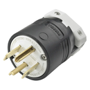 HBL9431C - Hubbell 30A 125/250V 3-Pole 4-Wire NEMA 14-30P Nylon Straight Blade Plug - Essential Electric Supply