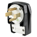 HBL9432C - Hubbell 30A 125/250V 3-Pole 4-Wire NEMA 14-30P Angled Nylon Plug - Essential Electric Supply