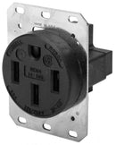 HBL9450A Hubbell Industrial Straight Blade Receptacle EV Charging 50A 125/250V 3-Pole 4-Wire - Essential Electric Supply