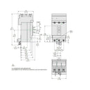 HDA36045 - Square D 45A 600V 3-Pole I-Line Circuit Breaker, 18kA Interrupt Rating - Essential Electric Supply