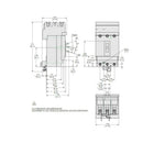 HDA36100U31X - Square D 100 Amp 600 Volt 3 Pole Molded Case Circuit Breaker I-Line Micrologic 3.2 - Essential Electric Supply