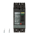 HDL26100 - Square D 100 Amp 2 Pole 600V H Frame Molded Case Circuit Breaker, Thermal Magnetic, Feed-Thru, 18kA Interrupt - Essential Electric Supply
