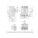 HDL36015 - Square D 15A 3 Pole 600V PowerPact H Molded Case Circuit Breaker Thermal Magnetic - Essential Electric Supply