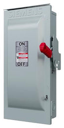 HF263R - Siemens 100A 600VAC 2-Pole Fusible Heavy Duty Safety Switch NEMA 3R Surface Mount - Essential Electric Supply