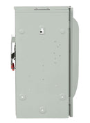 HF324NR - Siemens 200 Amp 240V 3-Pole 4-Wire Fusible Safety Switch, NEMA 3R, Heavy Duty, Outdoor/Indoor, Galvanized Steel Enclosure - Essential Electric Supply