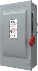 HF362N - Siemens 60A 600V 3-Pole Fusible Heavy Duty Safety Switch NEMA 1 Indoor - Essential Electric Supply