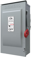 HF362NR - Siemens 60A 600V 3-Pole Fusible Heavy Duty Safety Switch with Neutral Type 3R - Essential Electric Supply
