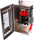 HF364S - Siemens 200 Amp 600 VAC 3-Pole Fusible Safety Switch NEMA 4X Heavy Duty - Essential Electric Supply