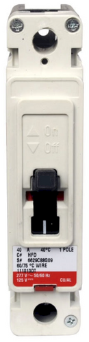 HFD1100BP10 - Eaton/ Cutler Hammer/ Westinghouse Feed-Thru 100 Amp 1 Pole Circuit Breaker - Essential Electric Supply