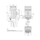 HGA36015 - Square D PowerPact H 15A 3 Pole 600VAC 18kA I-Line Thermal Magnetic Molded Case Circuit Breaker - Essential Electric Supply